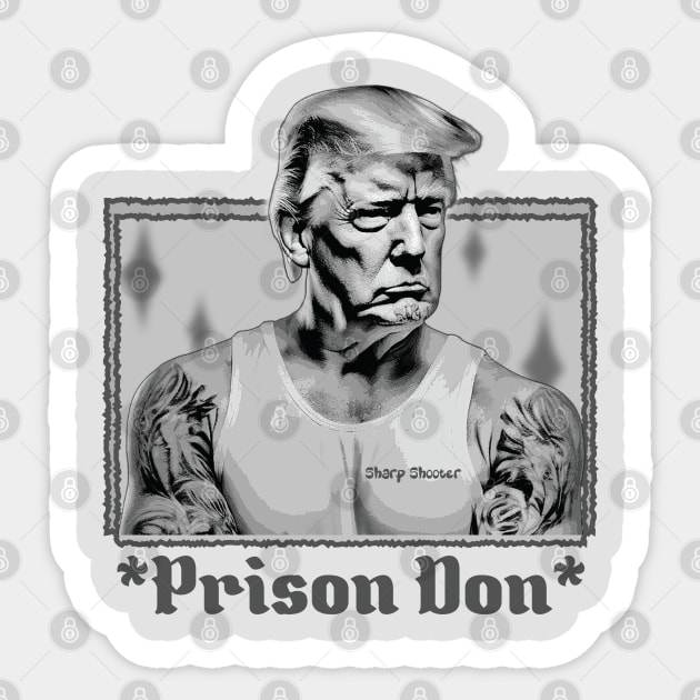 Prison Don Sticker by Trendsdk